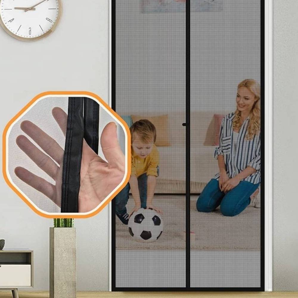 Magnet Flyve Skærm Dør 60cm x 210cm, billede 3