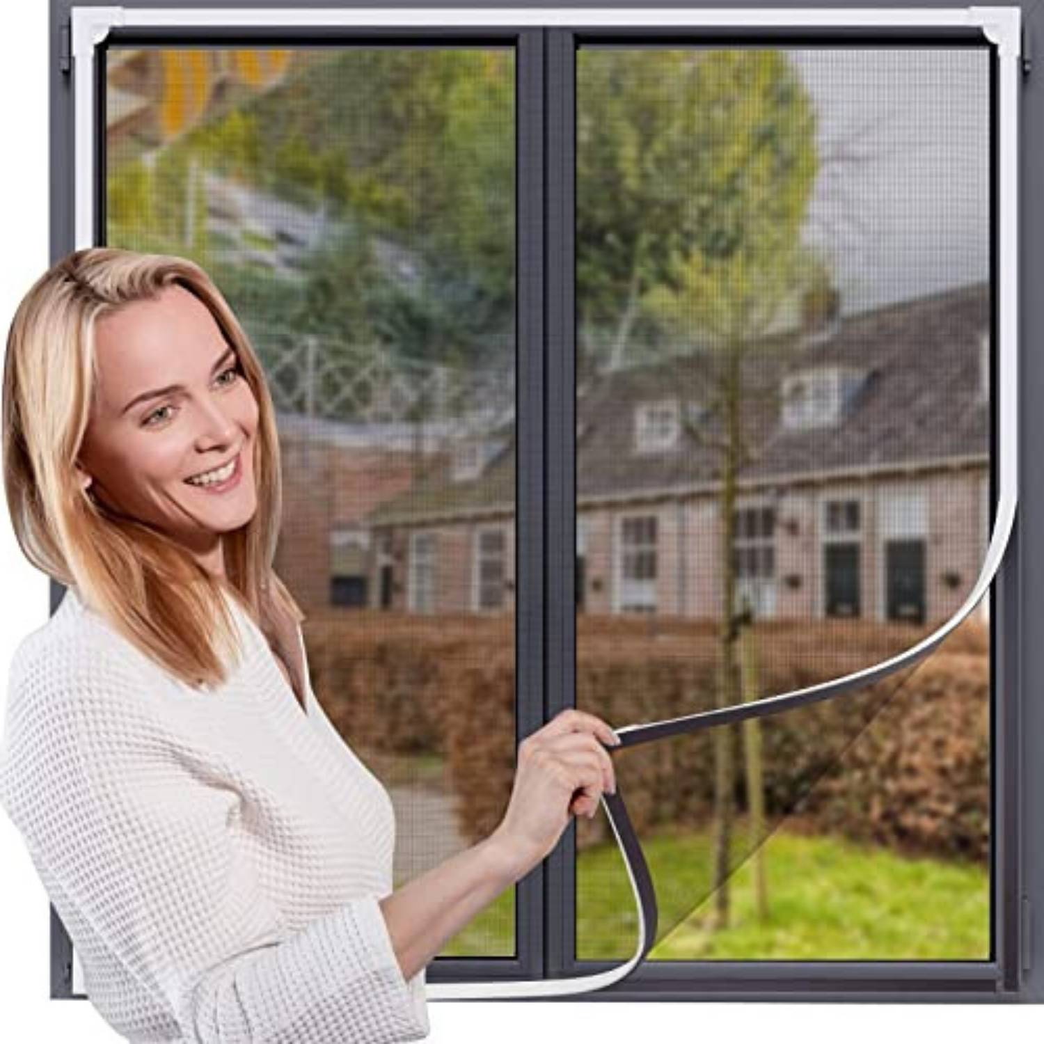 Magnetisk Vinduesflueskærm