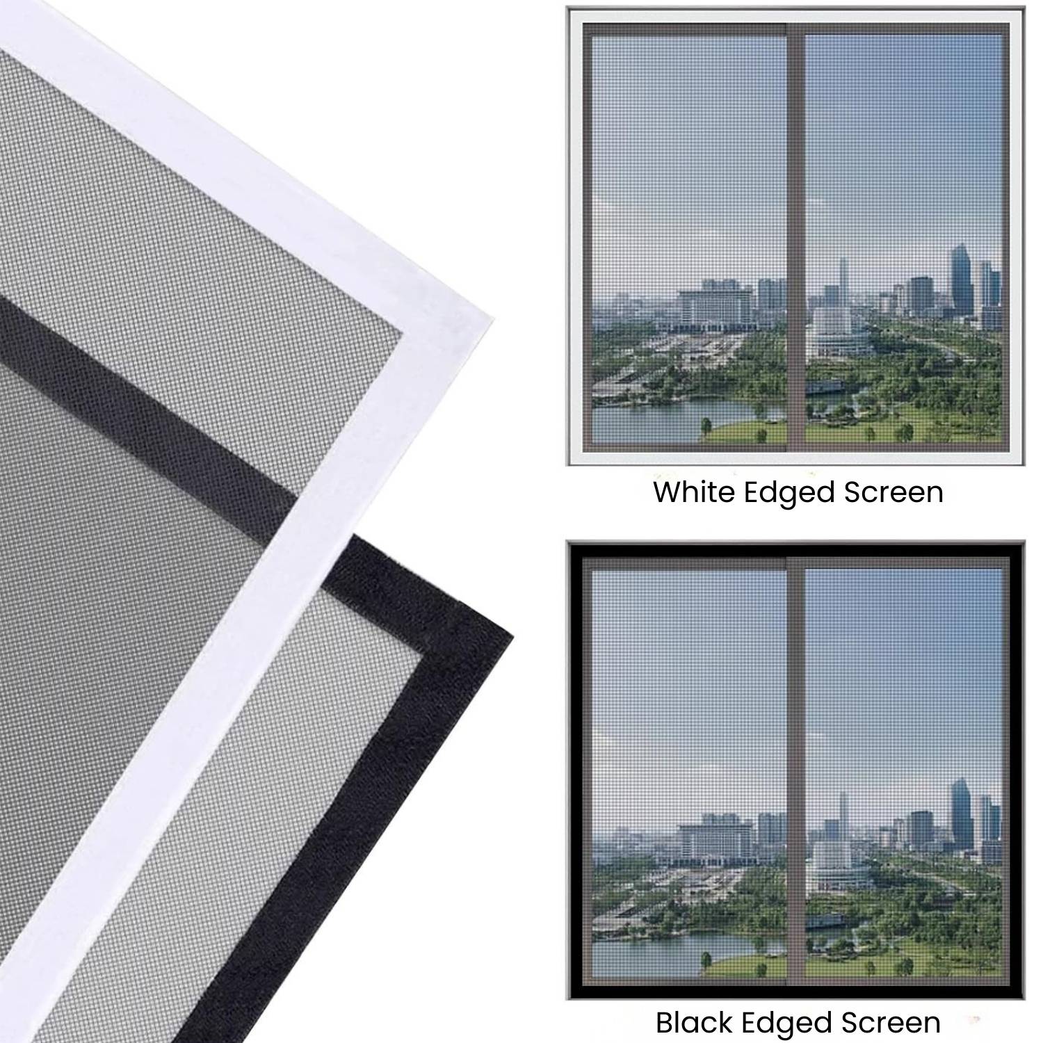 Velcro Vinduesskærme Standard Net 100cm x 150cm (skåret til enhver størrelse), billede 8
